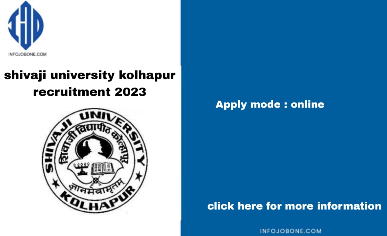 Shivaji University Kolhapur Recruitment 2023 17 CHB Lecturer Posts Walk-In Interview